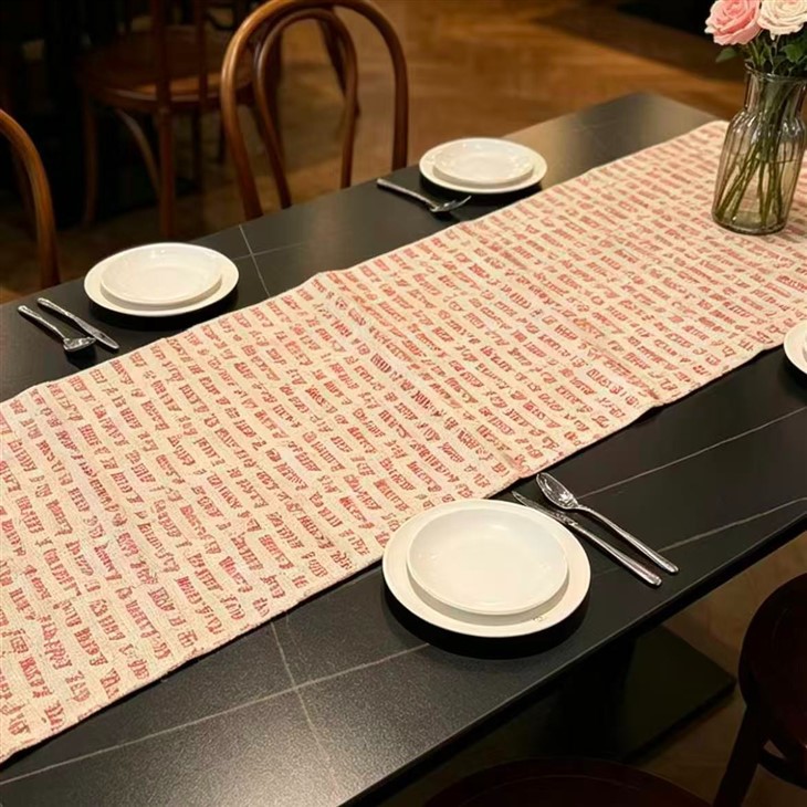 Christmas Jute Table Runner high quality