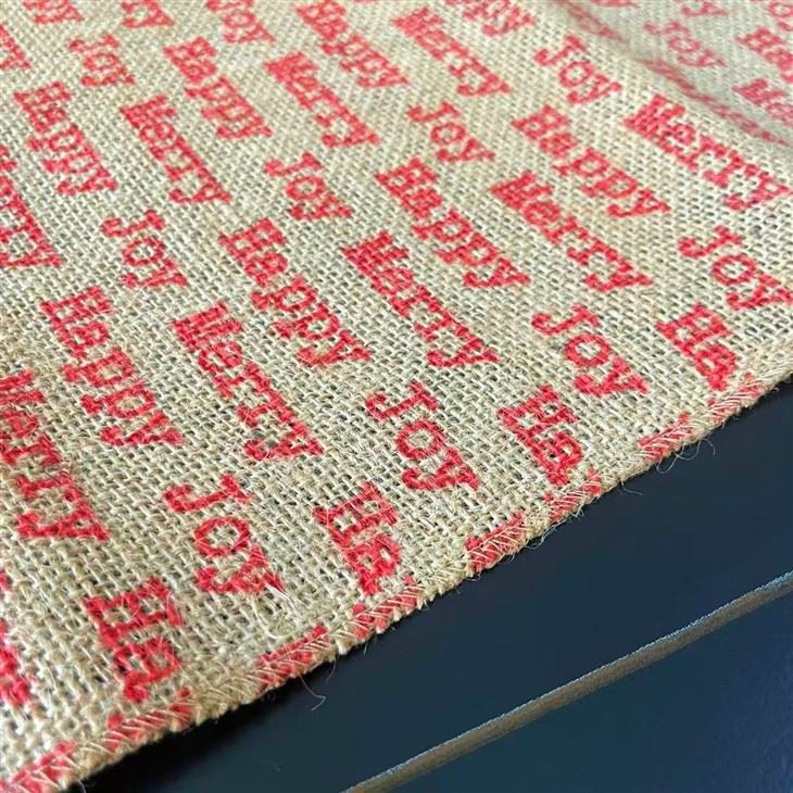 Christmas Jute Table Runner factory