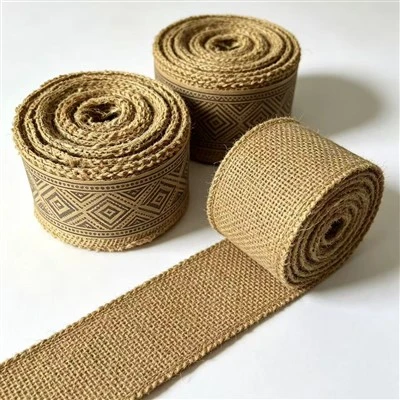 6cm*10yd Decorative Jute Ribbon